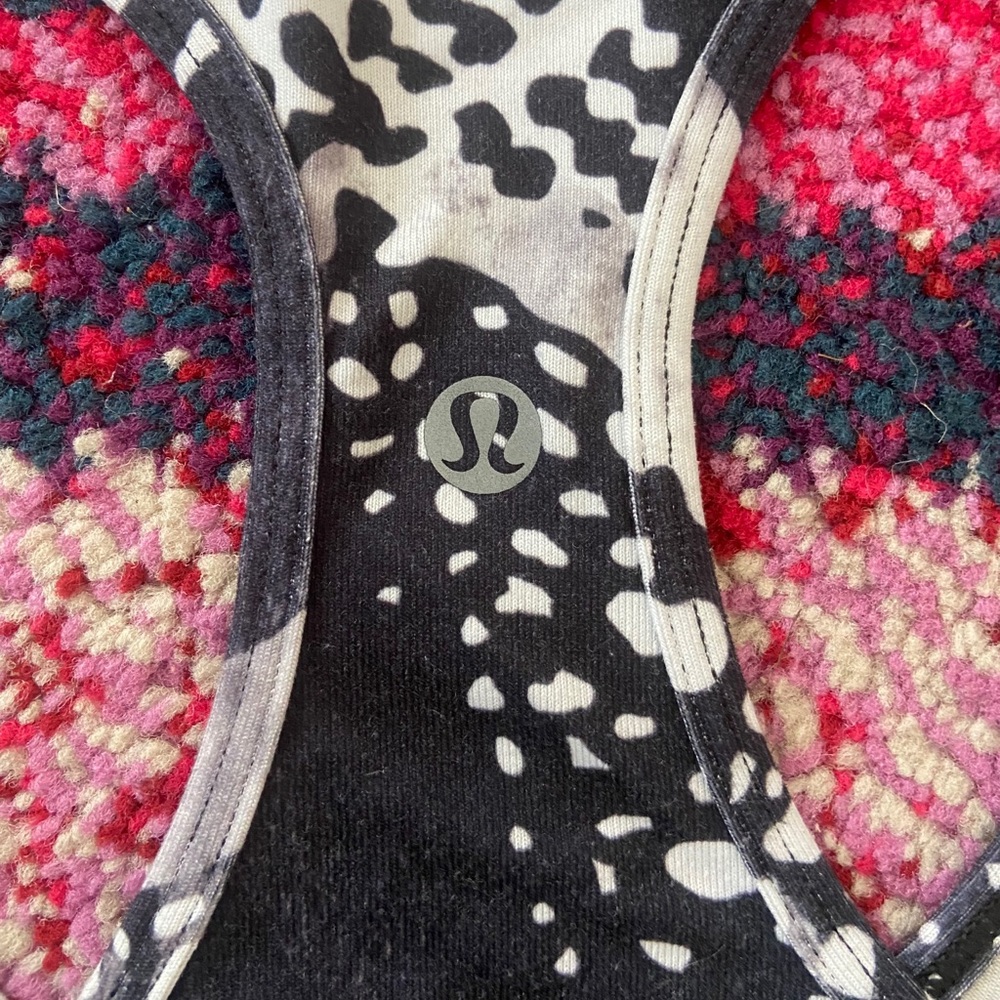 Lululemon Patterned Racerback Tank Top - Picture 2 of 3